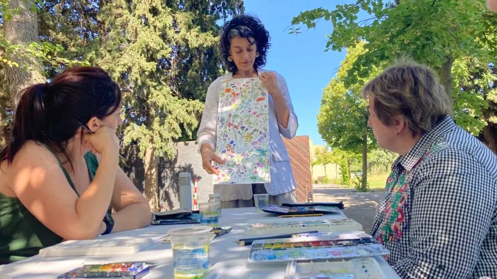 Taller de pigmentos vegetales