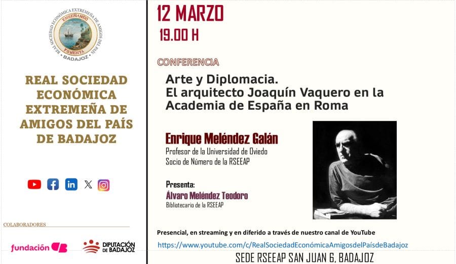 Arte y Diplomacia. El arquitecto Joaquín Vaquero en la Academia de España en Roma