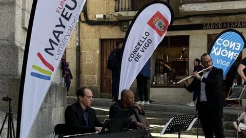 Concierto en la plaza de A Independencia