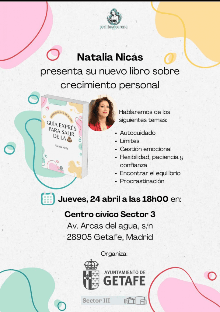 Natalia Nicás presenta su nueva guía de crecimiento personal