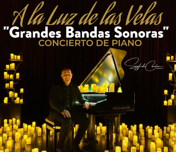 A la Luz de las Velas: De la Pantalla al Piano – Grandes Bandas Sonoras