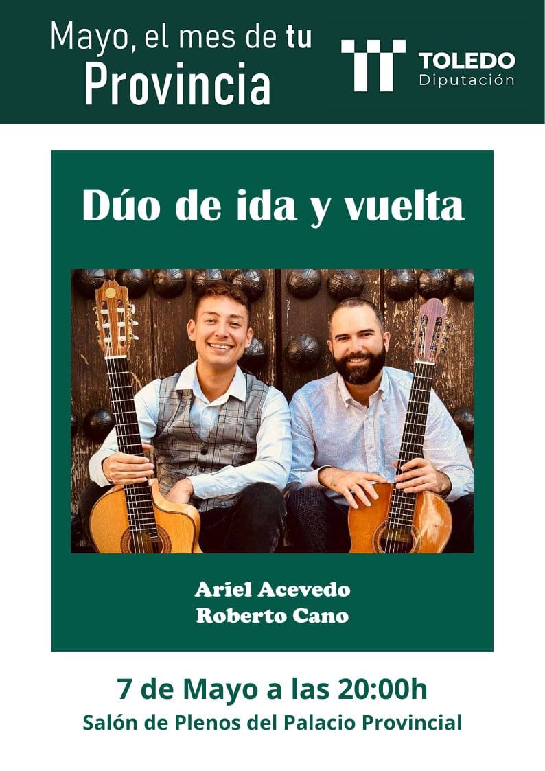 Concierto de guitarra: “Dúo de ida y vuelta”