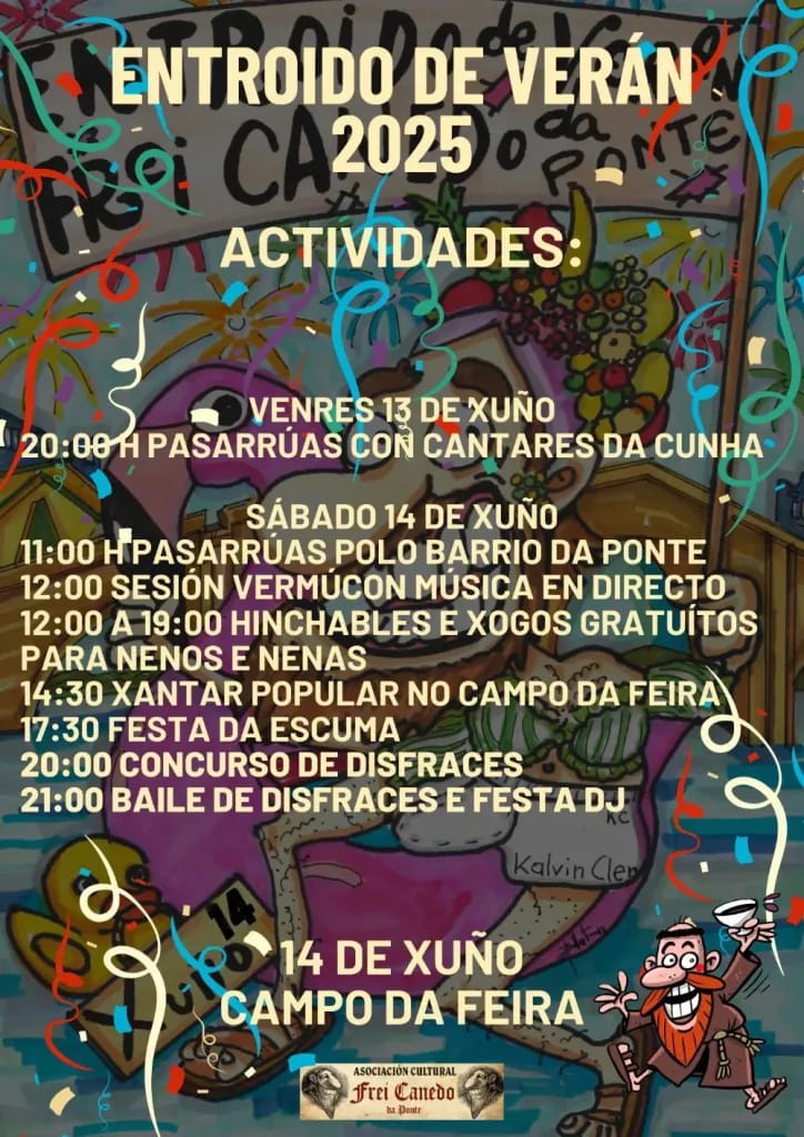 Entroido de Verán de Frei Canedo da Ponte 2025