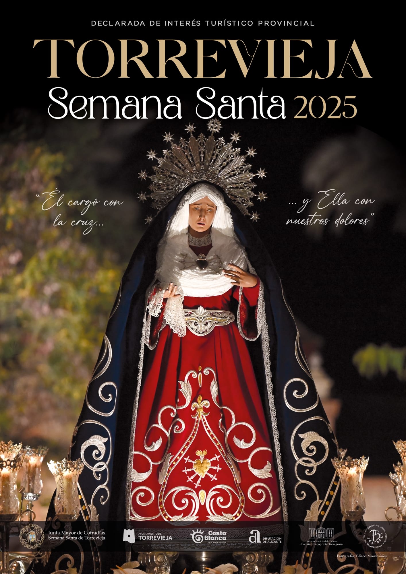 Misa en los actos de Pasión de la Junta Mayor de Cofradías de Semana Santa