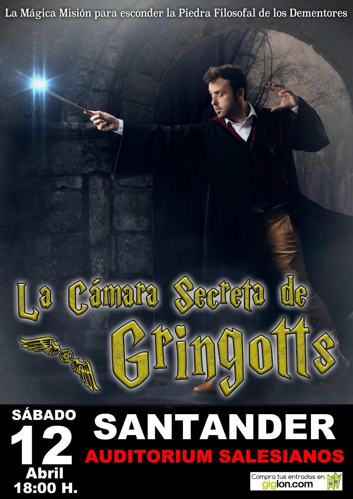 Mago Xuso presenta La cámara secreta de Gringotts