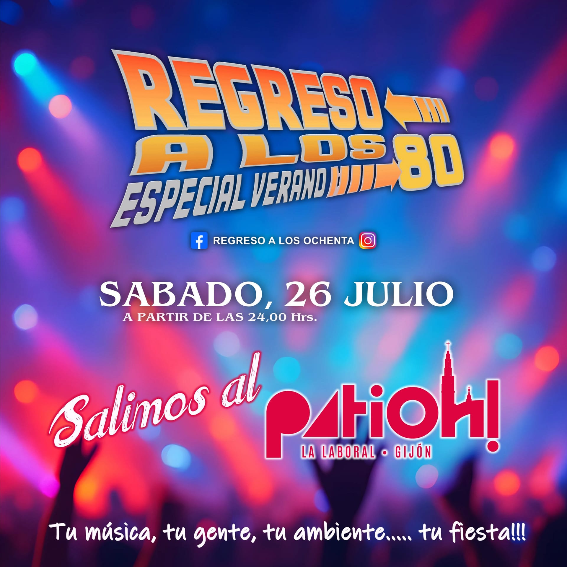 Regreso a los 80 – Edición Verano
