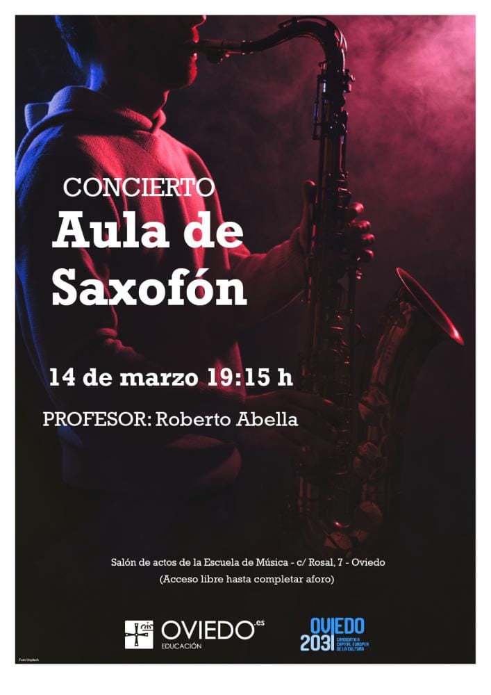 Concierto Aula de Saxofón