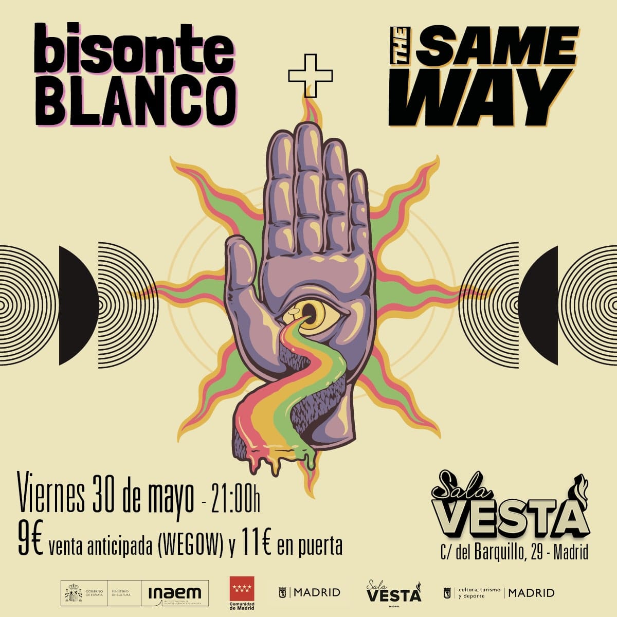 BISONTE BLANCO + THE SAME WAY