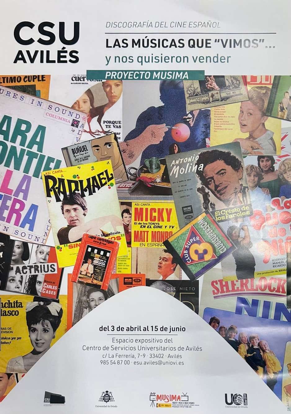 Exposición «Las músicas que «vimos»… y nos quisieron vender» Proyecto MUSIMA