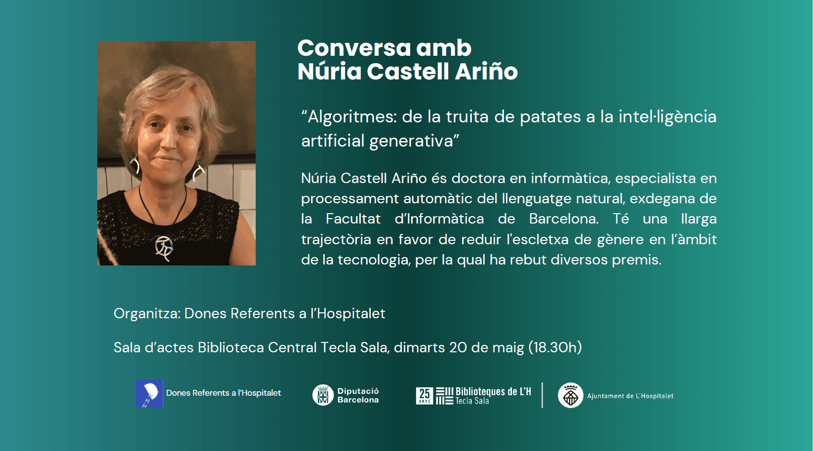 Parlem amb Núria Castell Ariño