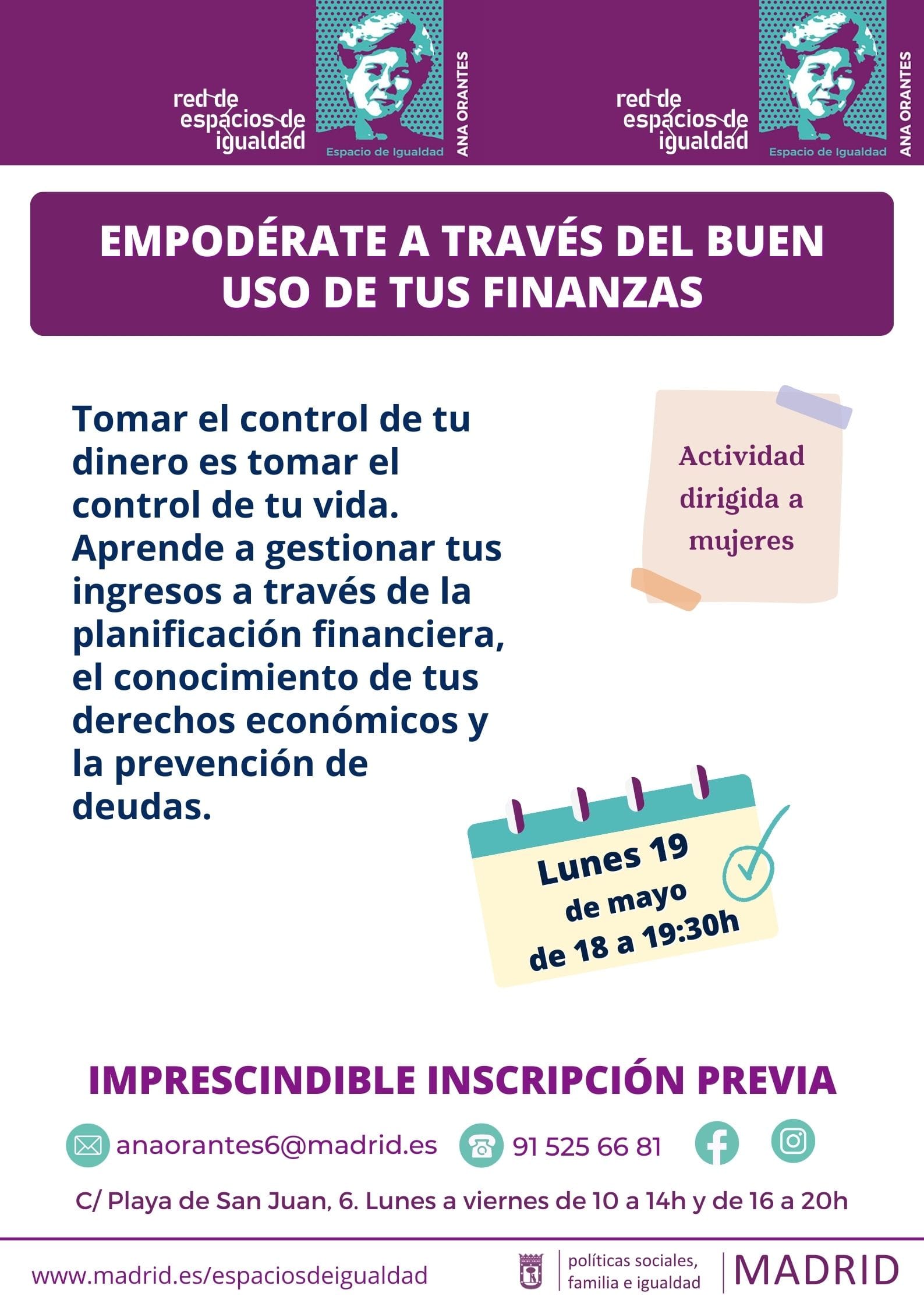 Empodérate a través del buen uso de tus finanzas
