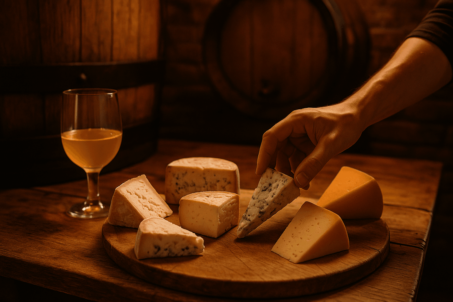 Cata de quesos y otros productos lácteos