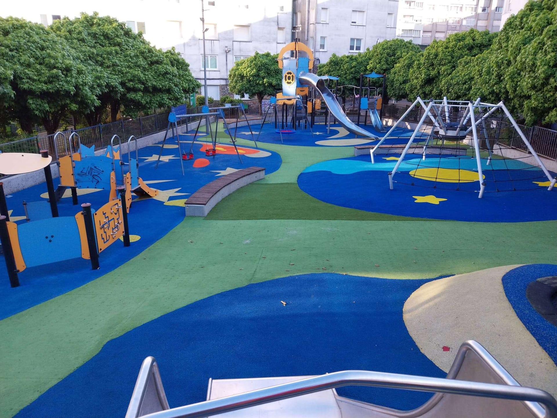 Reapertura del parque infantil de Agros de Ramírez