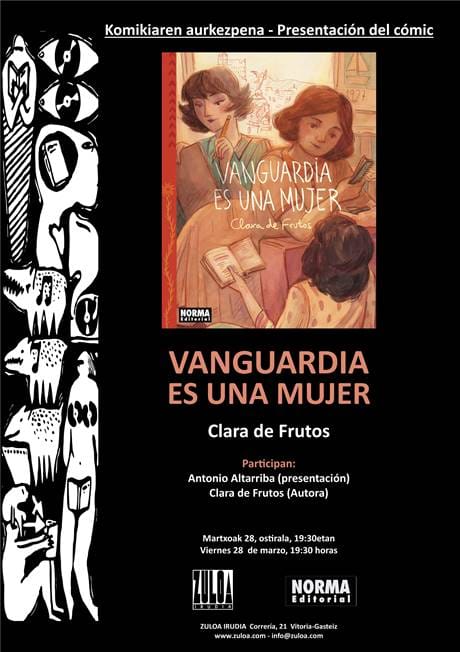 Presentación del cómic: Vanguardia es una mujer
