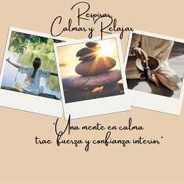 Respirar, calmar y relajar