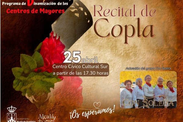 Recital de Copla en el Centro Cívico Cultural Sur