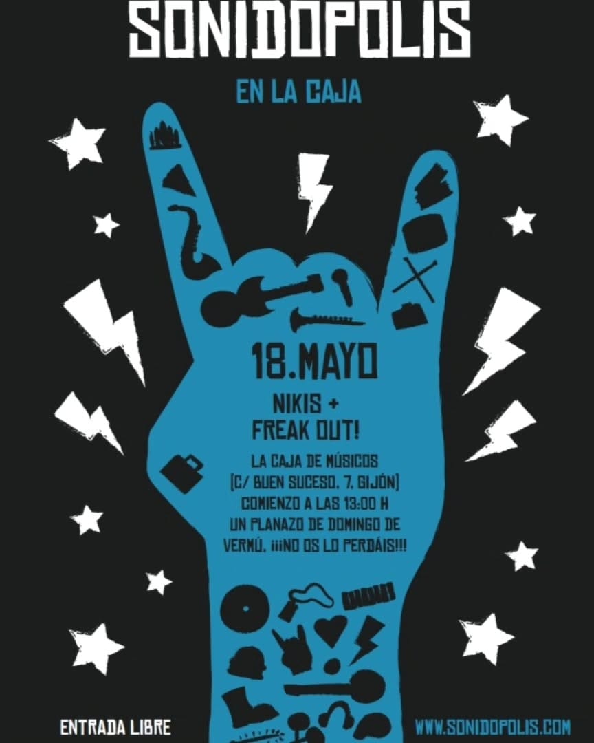 Sonidópolis en la caja