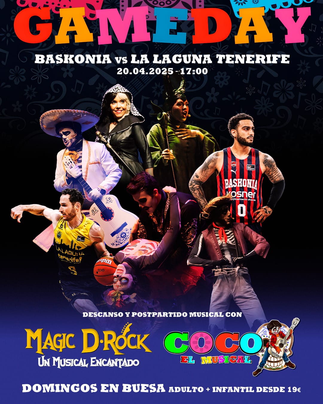 Magic D-Rock y Tributo a Coco