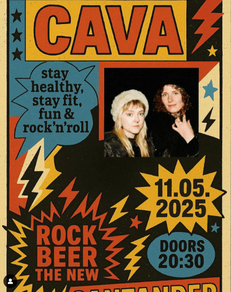 Cava, dúo berlinés de garage rock