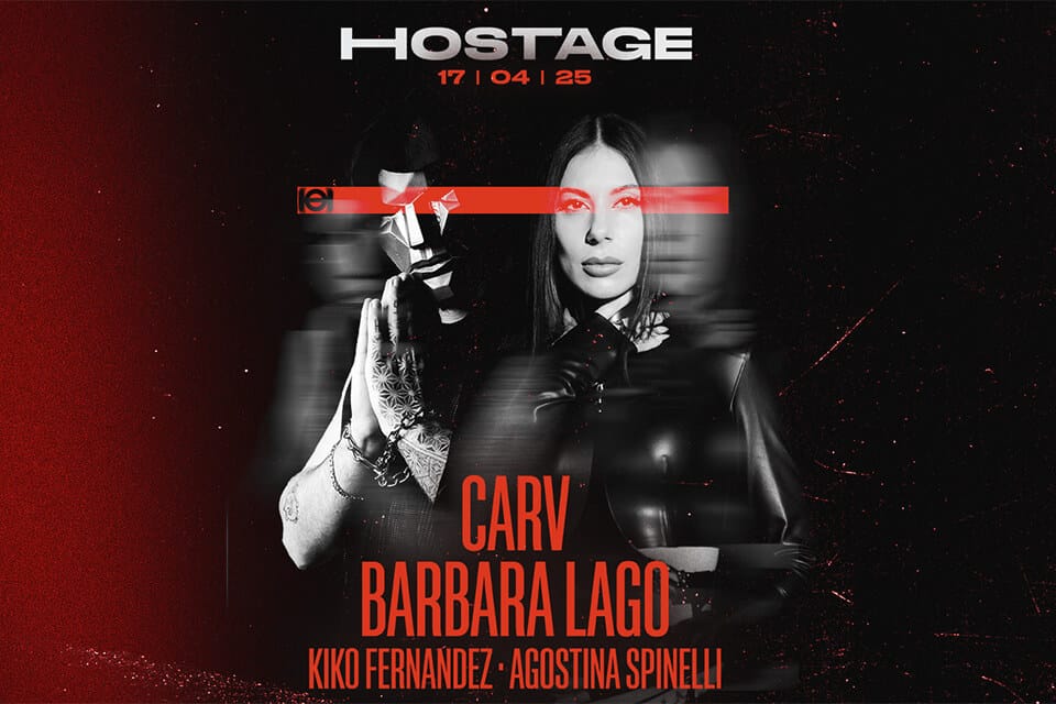 HOSTAGE PRESENTS. CARV & BARBARA LAGO