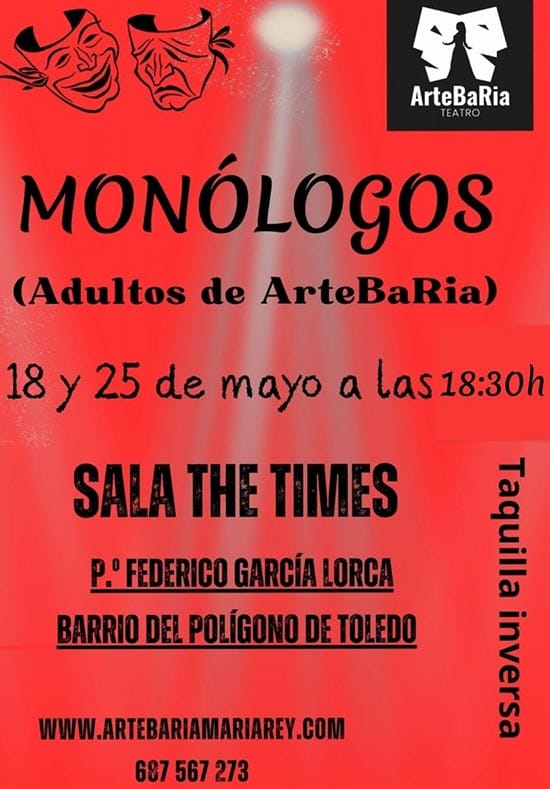 Monólogos de películas, series de TV y teatro