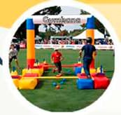 Gymkana (hinchables, talleres infantiles y juegos)