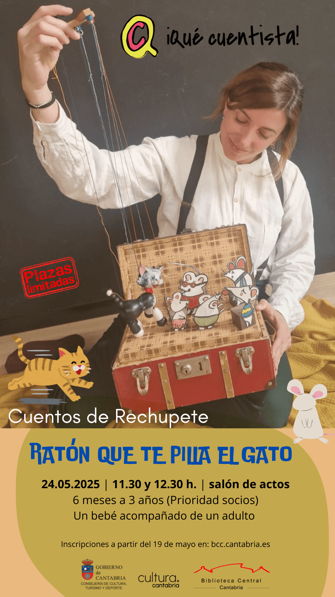 Cuentos de Rechupete: "Ratón que te pilla el gato"