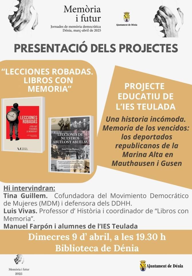 Presentación de los proyectos educativos