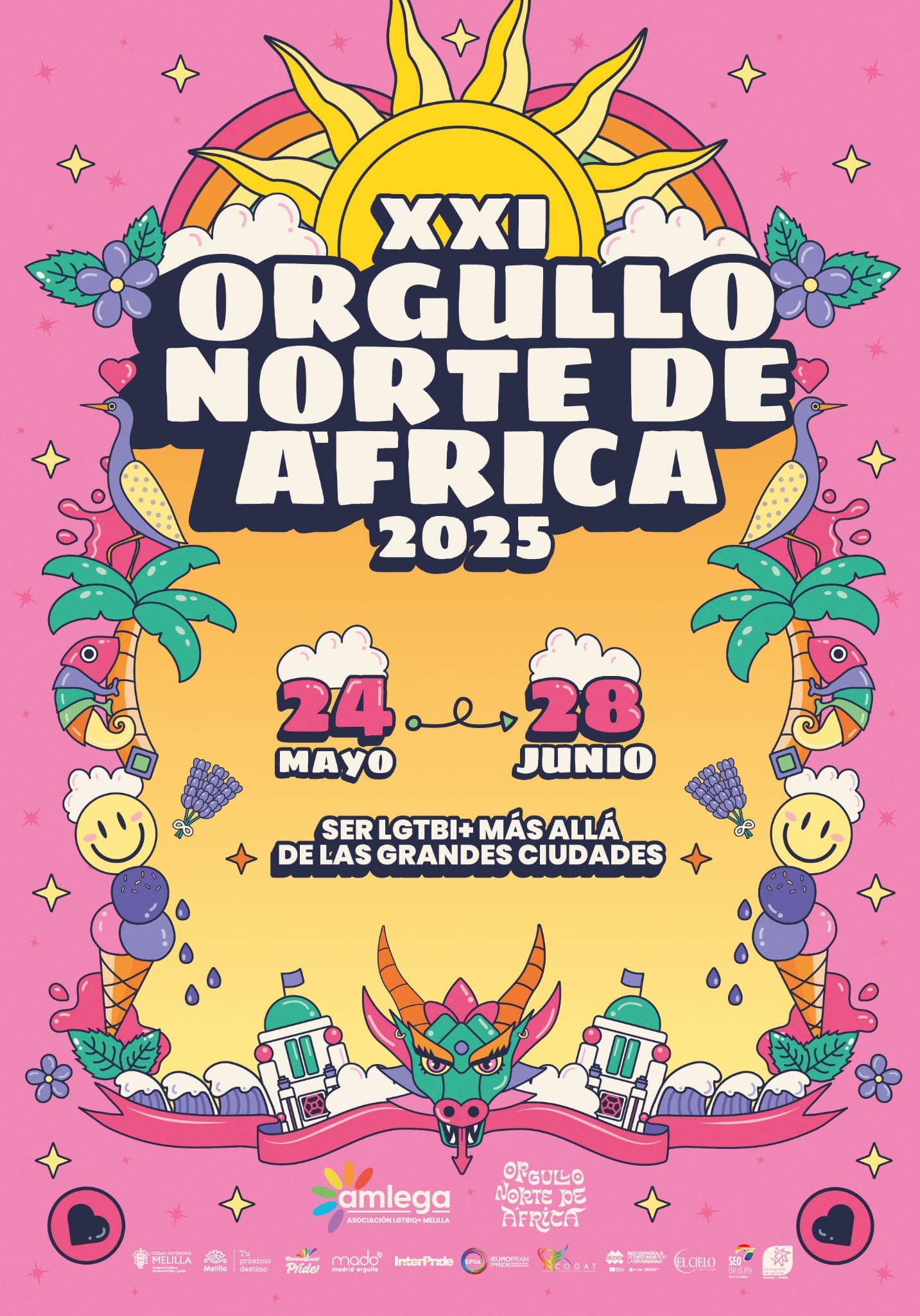 Programa del XXI Orgullo Norte de África