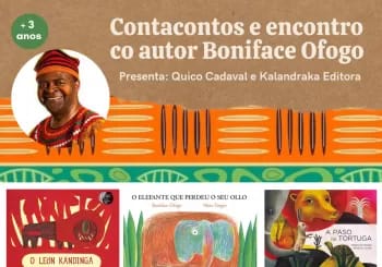 Contacontos e encontro co autor Boniface Ofogo