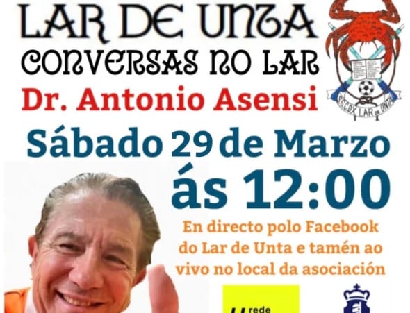 Conversas No Lar de Unta con el Dr. Antonio Asensi