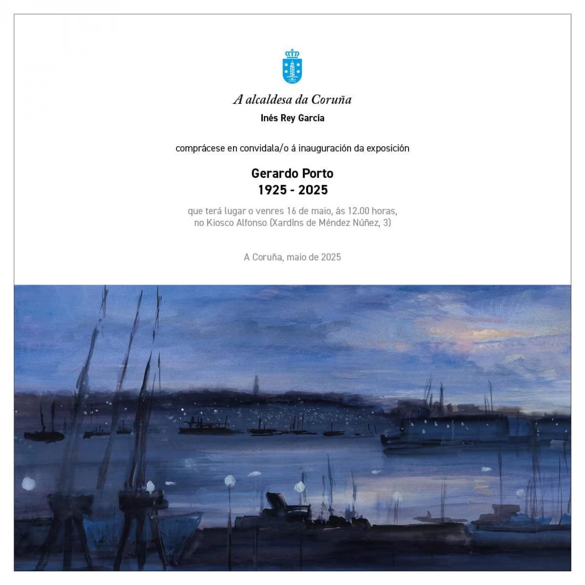 Inauguración exposición de Gerardo Porto