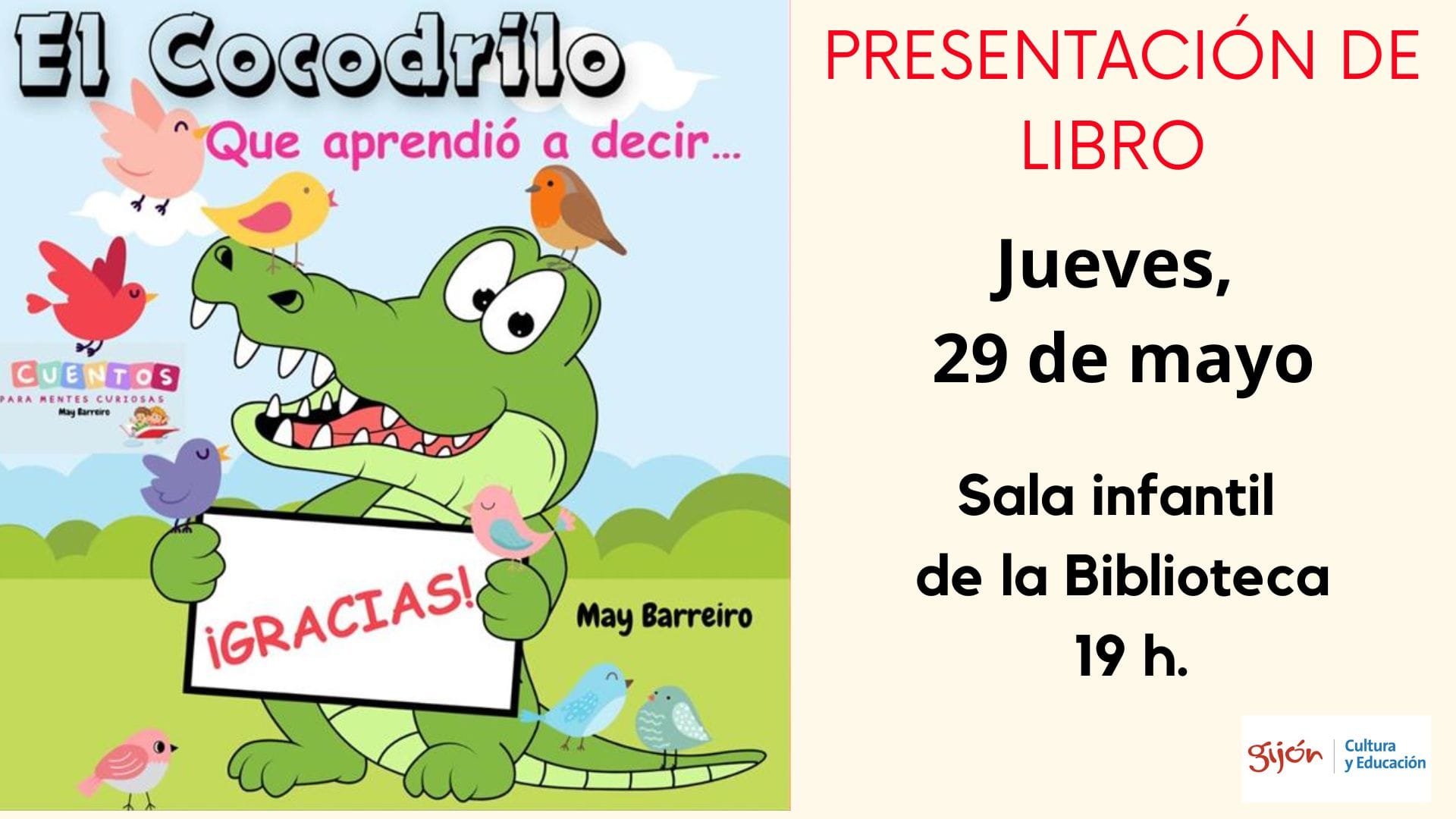 El cocodrilo que aprendió a decir gracias