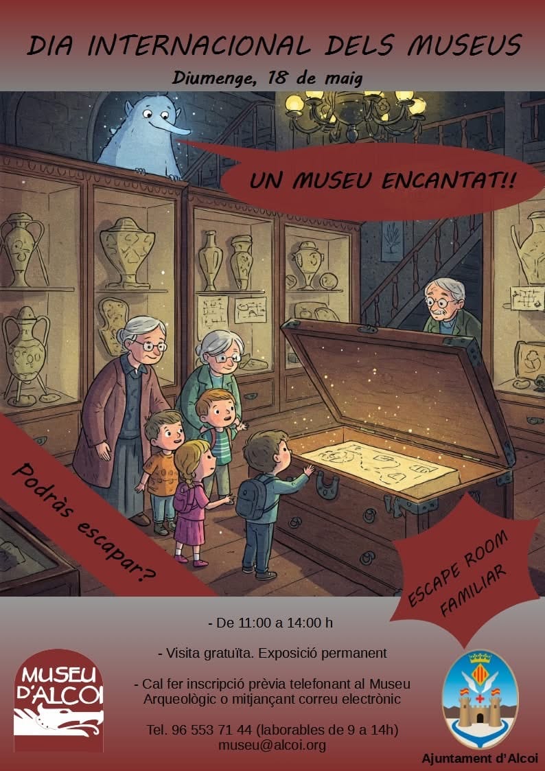 Escape Room Familiar: «Un Museu Encantat» Museu Arqueològic de Alcoy