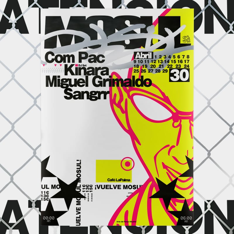 MOSUL MOSUL: Kinara + Sangrr + Miguel Grimaldo + Com Pac