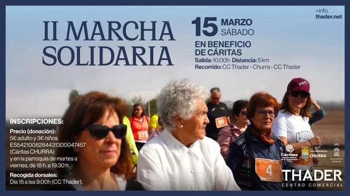 II Marcha Solidaria en beneficio de Cáritas