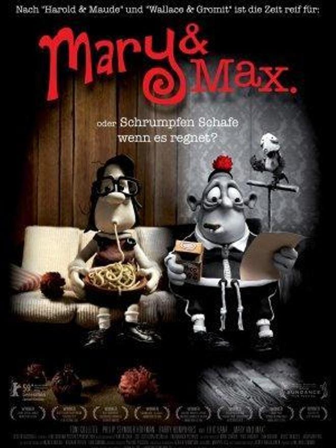 Cine ‘Mary and Max’