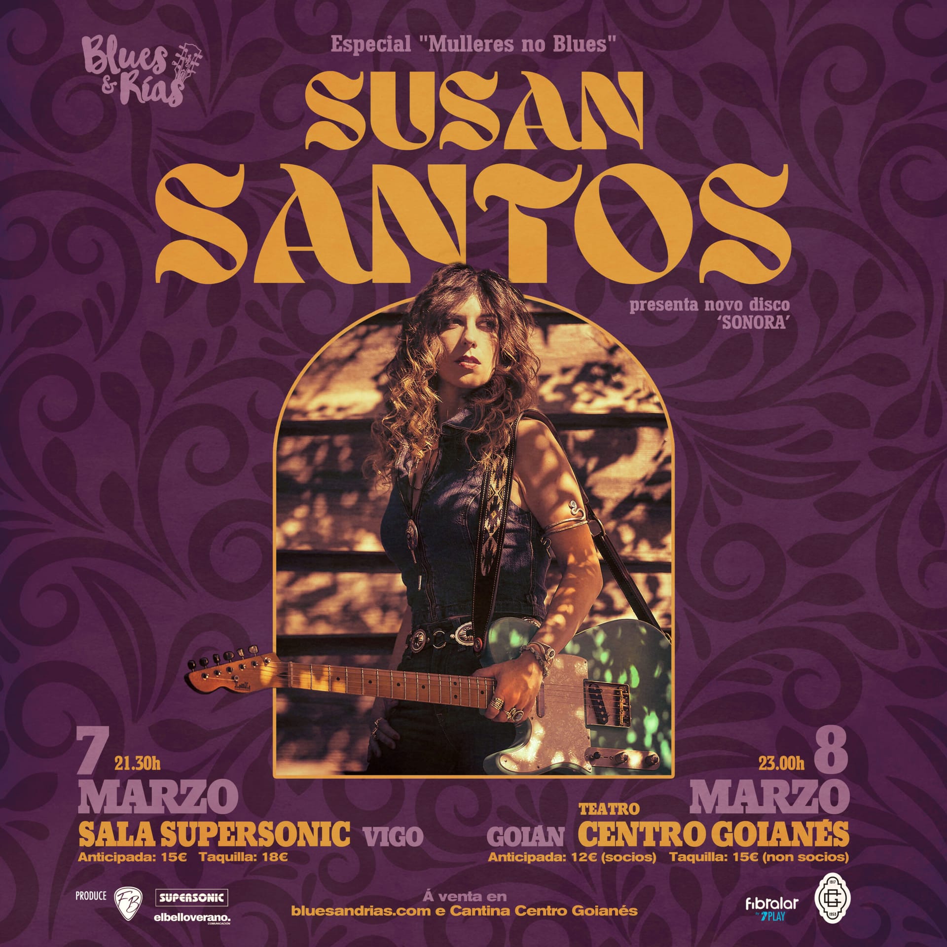 BLUES & RIAS : SUSAN SANTOS