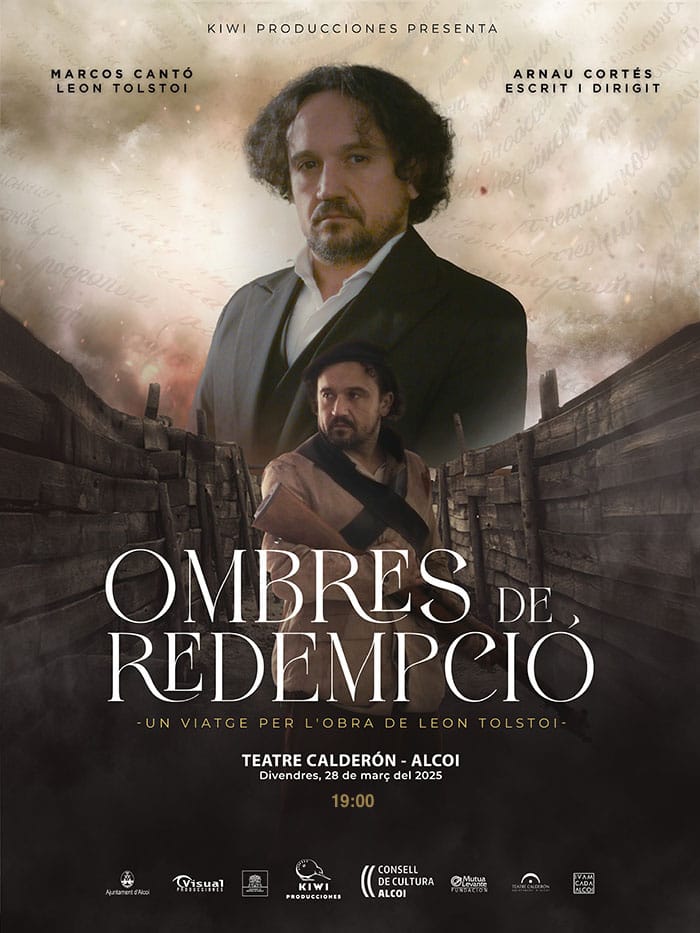 Teatro: «Ombres de Redempció» Marcos Cantó, Arnau Cortés