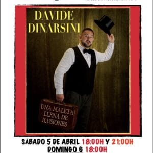 DAVIDE DINARSINI. Espectáculo de ilusionismo