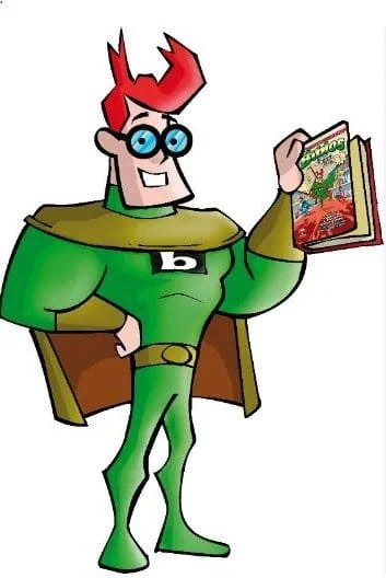 Celebra con nosotros el día nacional del comic: Encuentro con Biblos, superhéroe de biblioteca