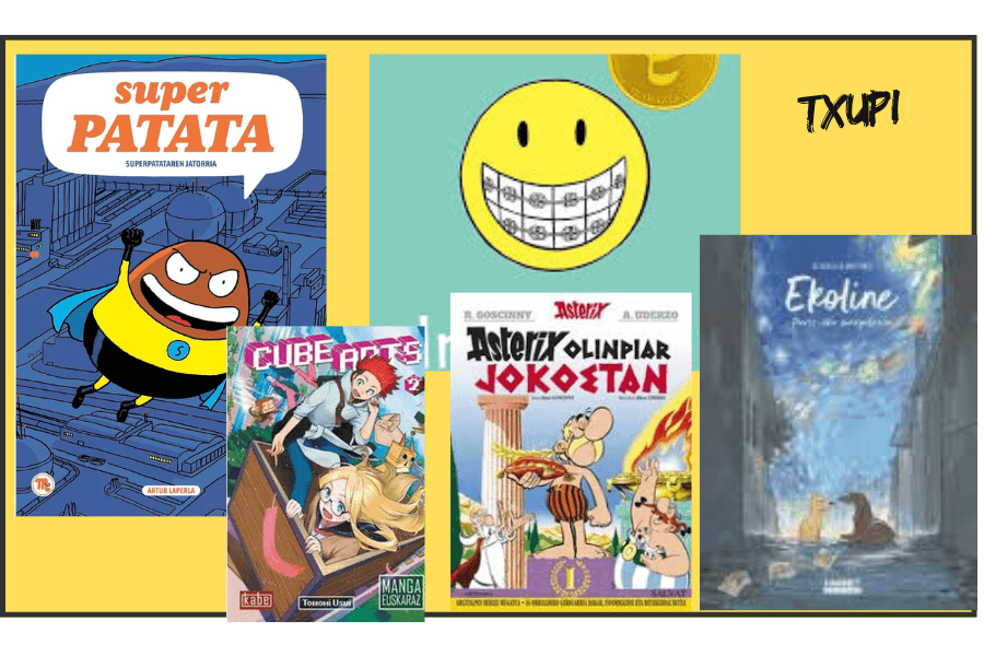 Komikiekin mintzoan kux-kux Irakurketa Kluba