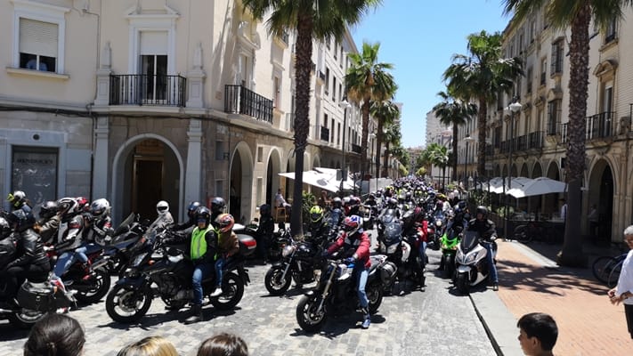 Ruta Solidaria en Moto de CSIF a favor de Cruz Roja