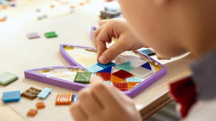 Los artistas del mosaico