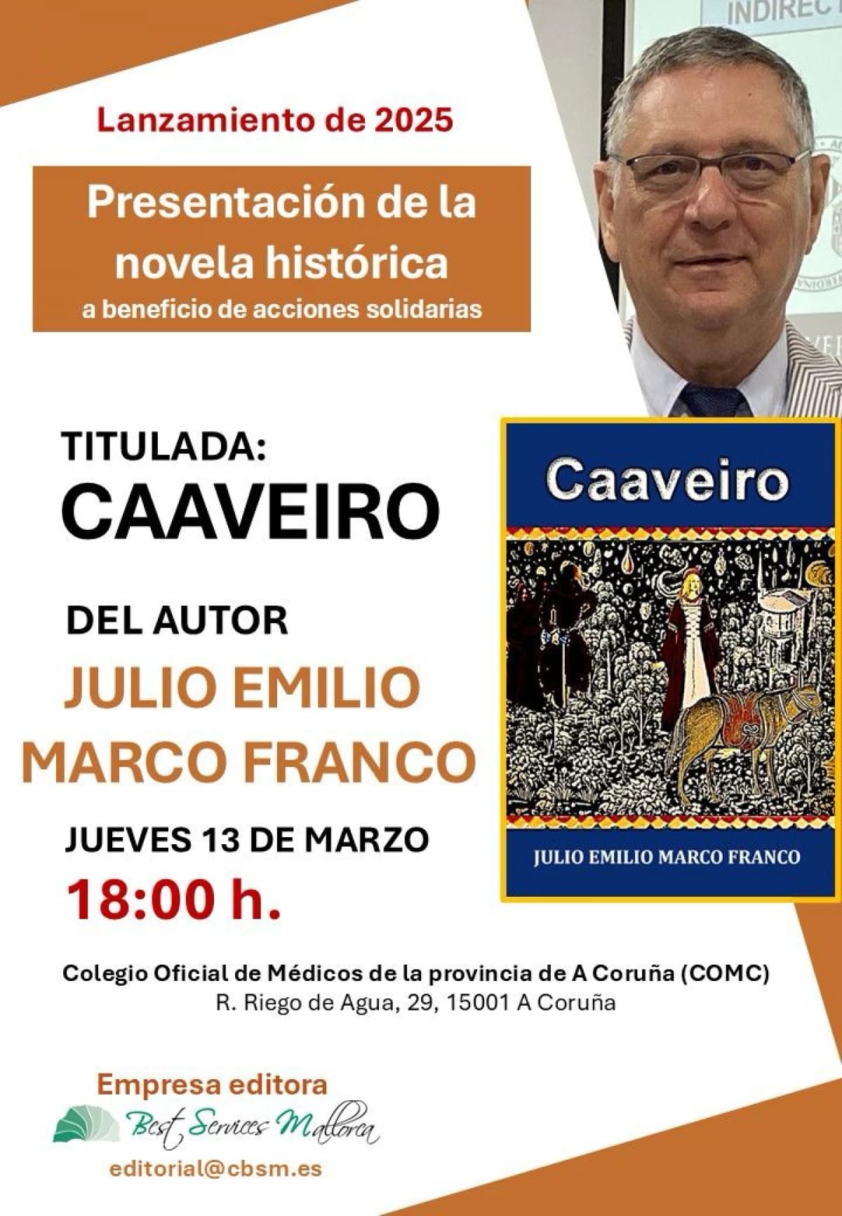 Presentación del libro "Caaveiro"