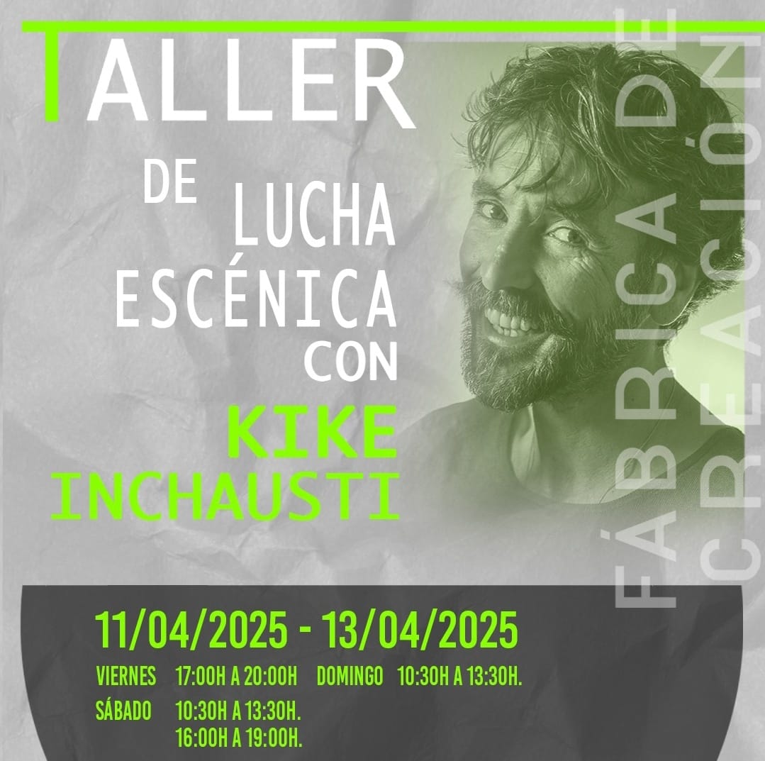 Taller de lucha escénica con Kike Inchausti