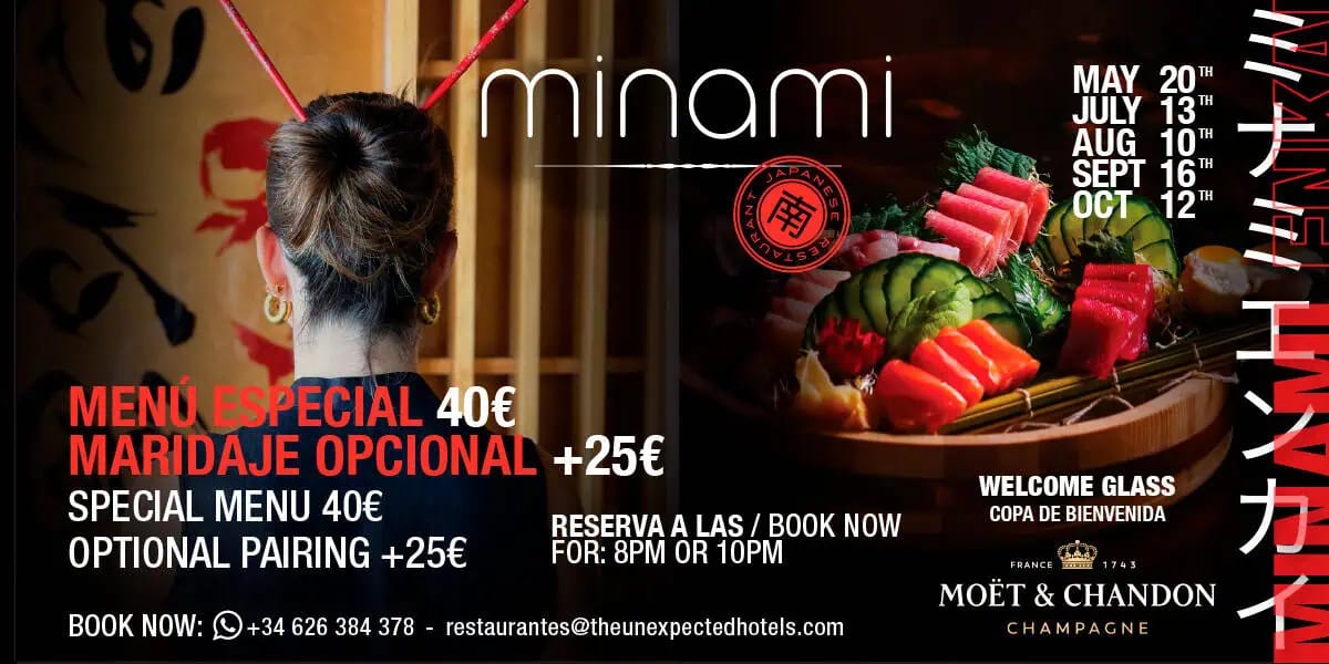 Minami Enkai, delicias japonesas en Minami Ibiza