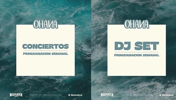 Fin de semana musical en el Ohana