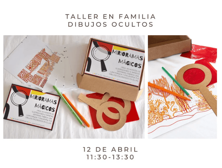 Taller en familia Dibujos ocultos