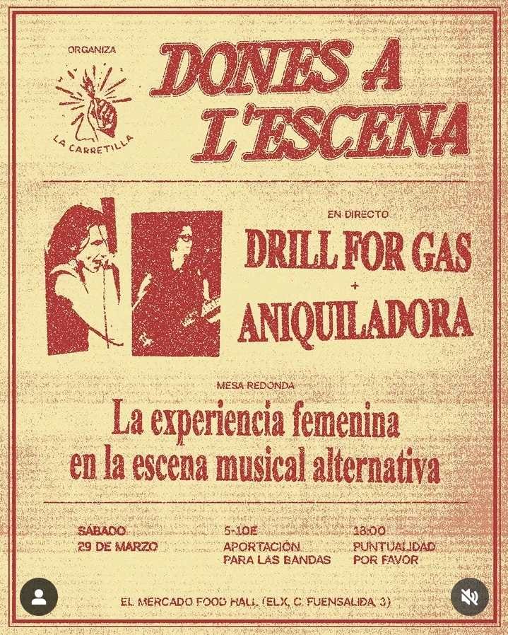 Drill for gas + Aniquiladora